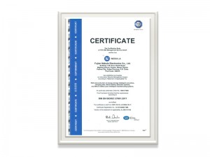 福建星云电子股份有限公司ISOIEC27001证书（英文）